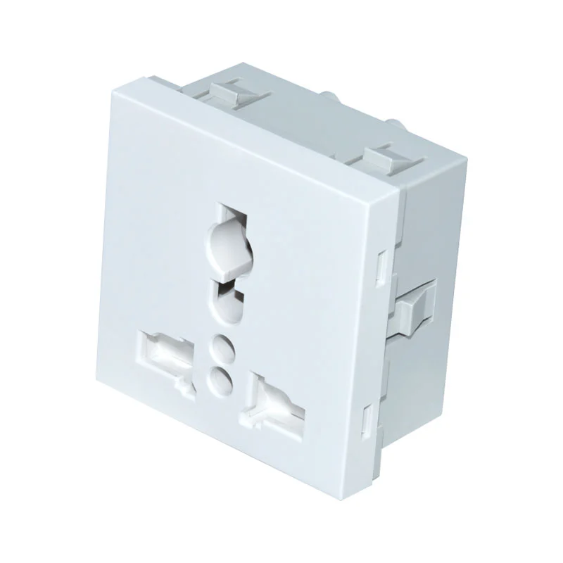 3-polige Multifunktionssteckdose Universal-Steckdose für EU-UK-IT-CN-Stecker