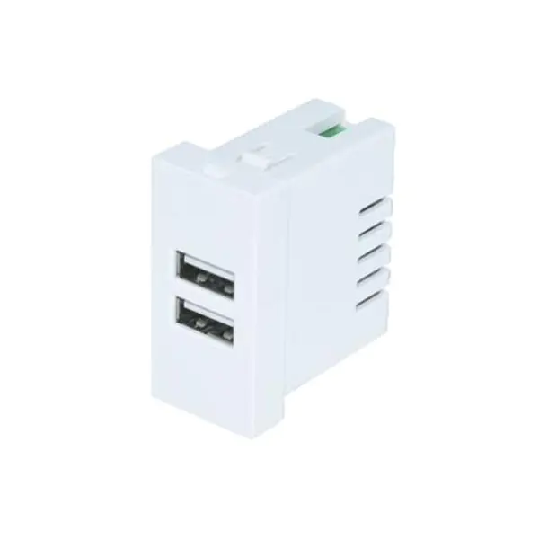 Dual Port TypA+A USB-Ladebuchsenmodul 2,1A